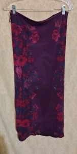 Free People bodycon skirt strapless dress Sz M